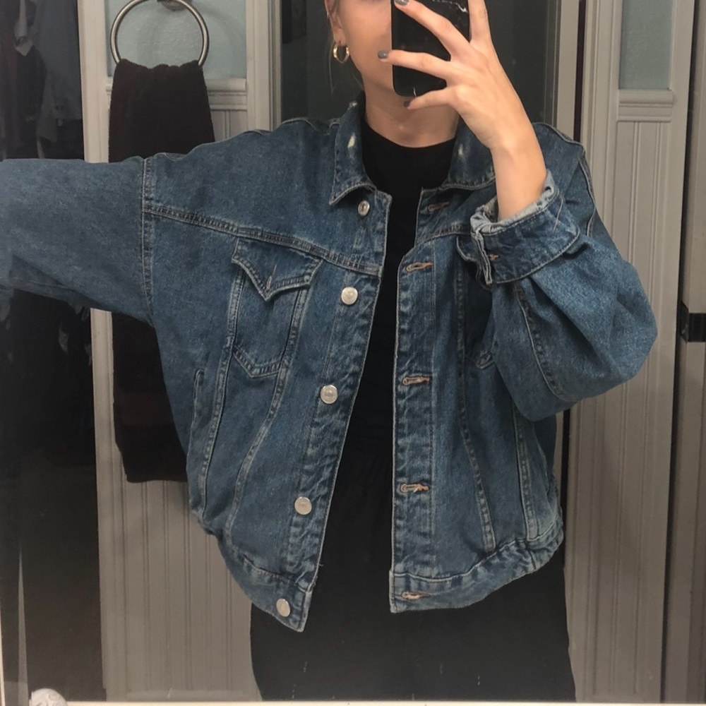 Zara Dark Blue Denim Jacket